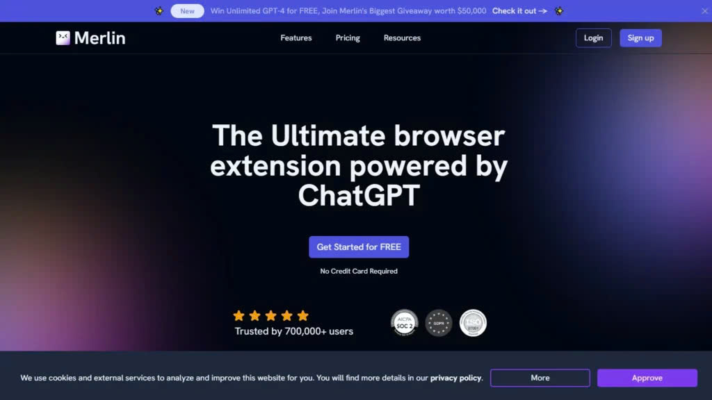 AI tools for digital marketing:Merlin