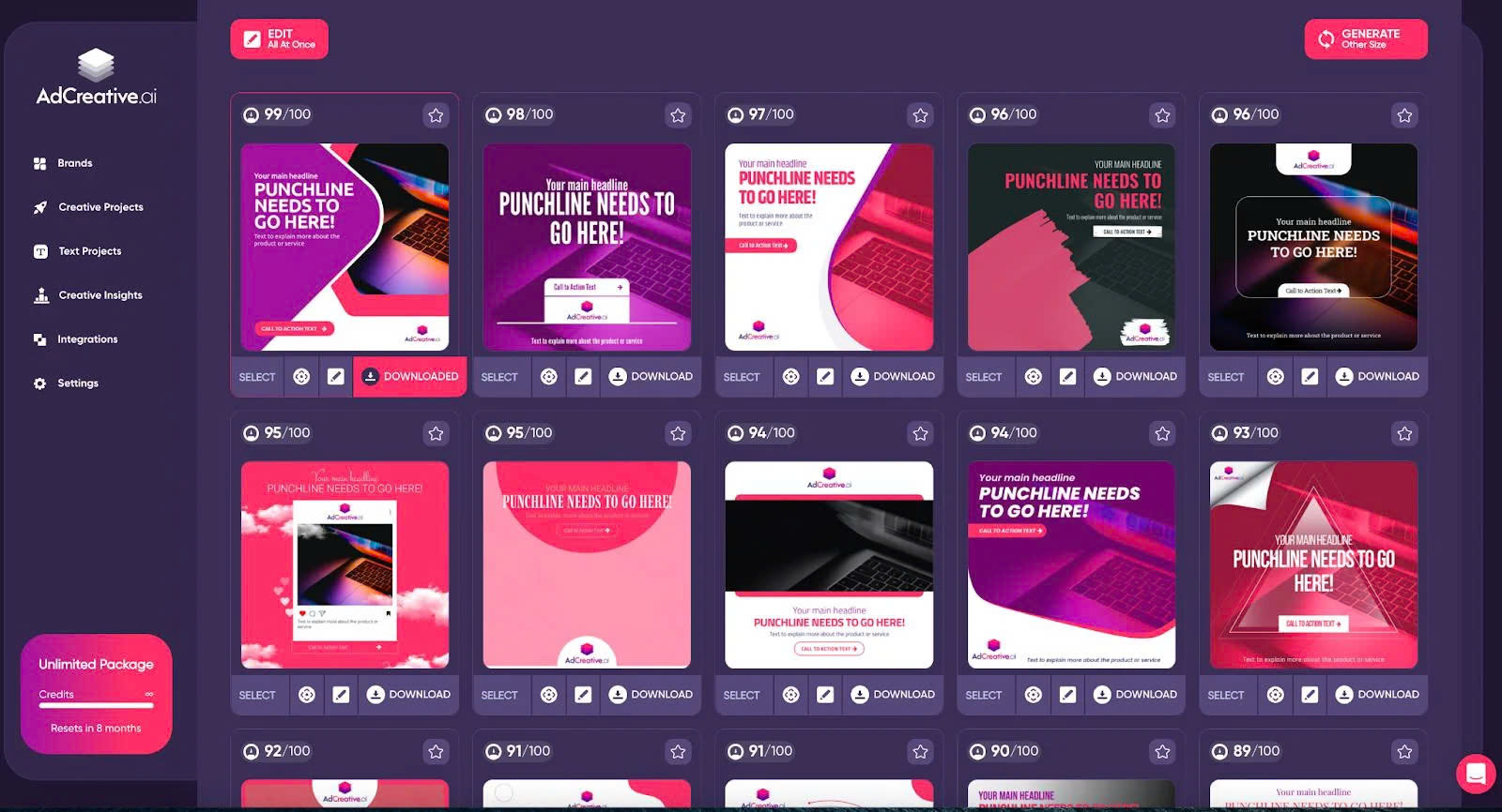 Adcreative tools
