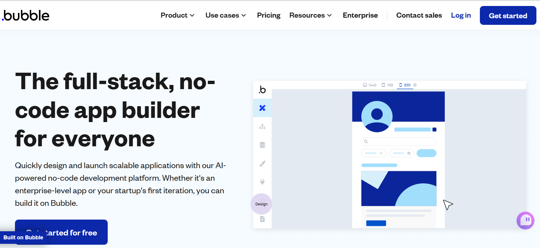 Bubble - AI tools for Startup